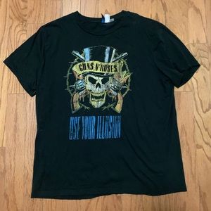Gun n roses vintage concert t shirt